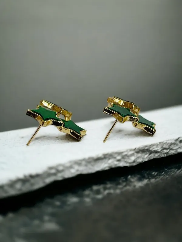 Green_Premium_Metal_Earrings_For_Women