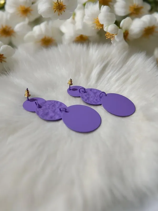Purple_Premium_Metal_Earrings_For_Women