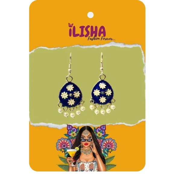 Blue_And_Silver_Premium_Metal_Earrings_For_Women
