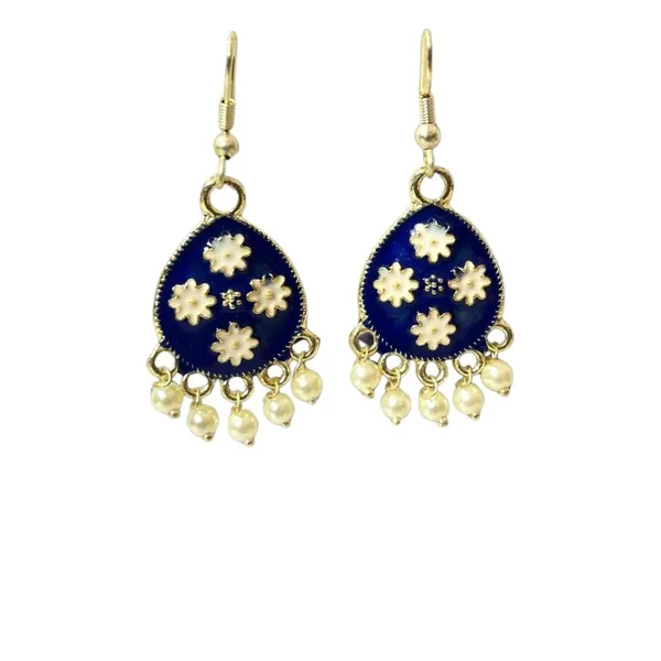 Blue_And_Silver_Premium_Metal_Earrings_For_Women