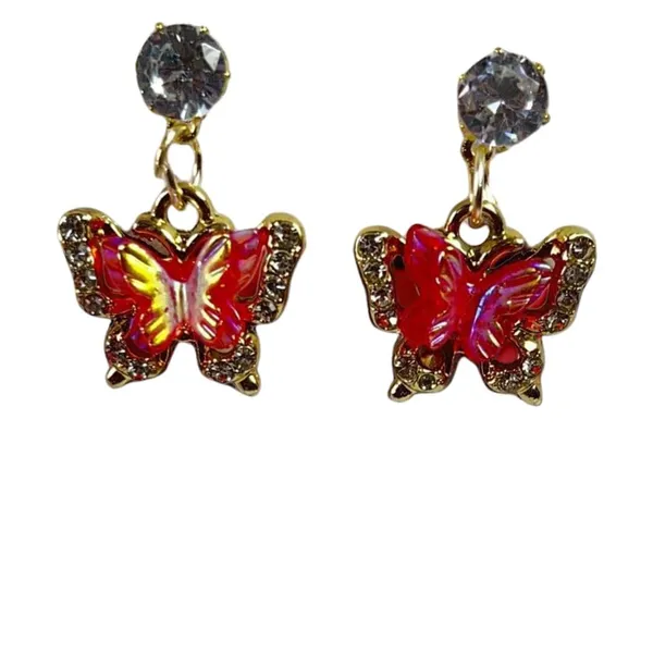 Red_Premium_Metal_Earrings_For_Women