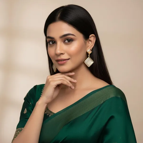Gold_Premium_Metal_Earrings_For_Women