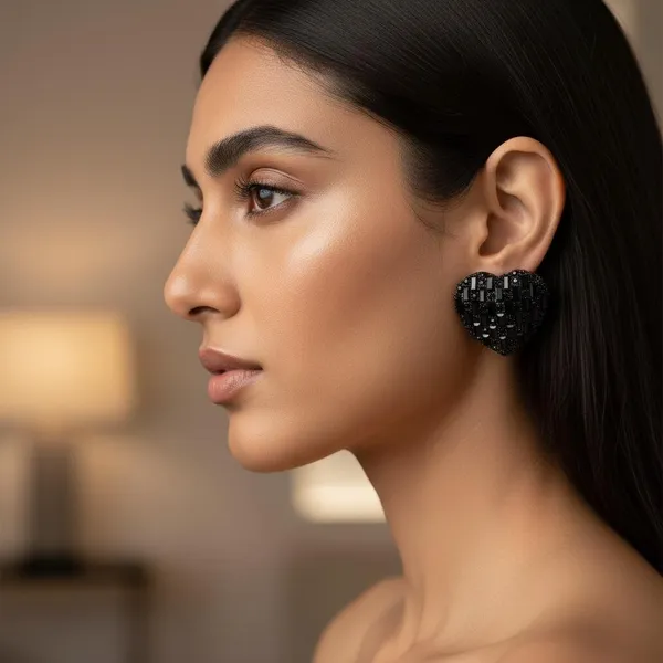 Black_Premium_Metal_Earrings_For_Women
