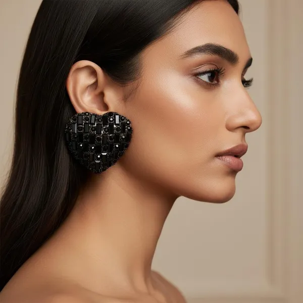 Black_Premium_Metal_Earrings_For_Women