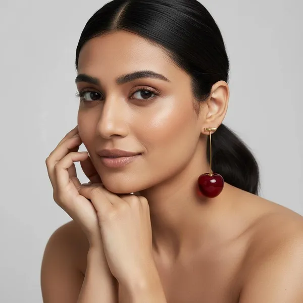 Red_Premium_Metal_Earrings_For_Women