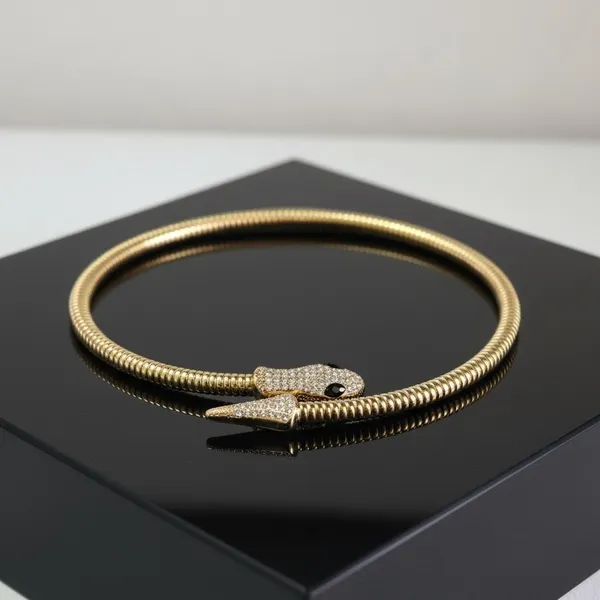 Gold_Snake_Design_Choker_Necklace_|_Crystal_Studded_Statement_Jewellery_For_Women