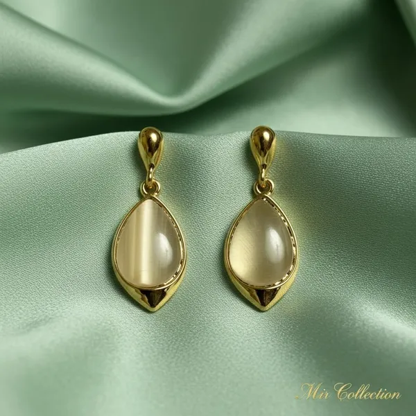 Gold_Premium_Metal_Earrings_For_Women