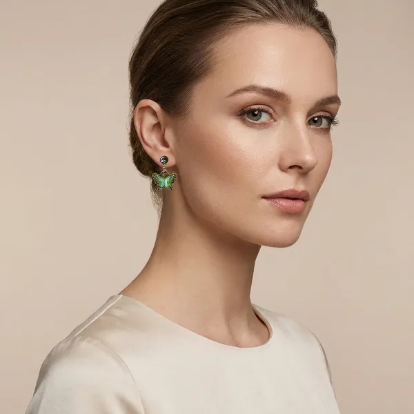 Green_Premium_Metal_Earrings_For_Women