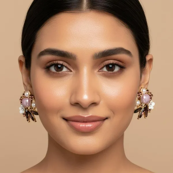 Purple_Crystal_Floral_Statement_Earrings_For_Women_|_Pearl_&_Stone_Designer_Stud_Earrings_|_Party_&_Wedding_Jewellery