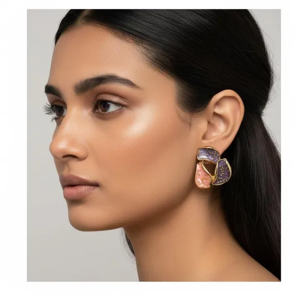 Gold_Premium_Metal_Earrings_For_Women