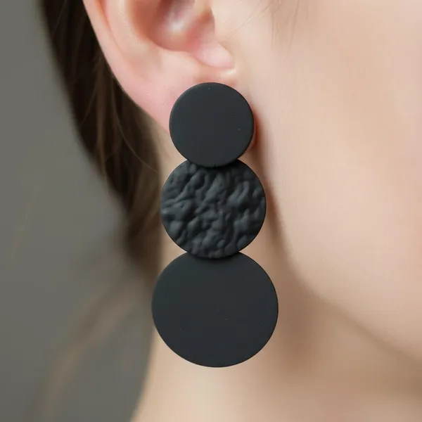 Black_Premium_Metal_Earrings_For_Women
