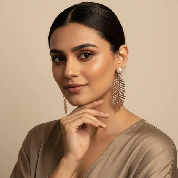 Gold_Premium_Metal_Earrings_For_Women