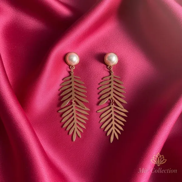 Gold_Premium_Metal_Earrings_For_Women