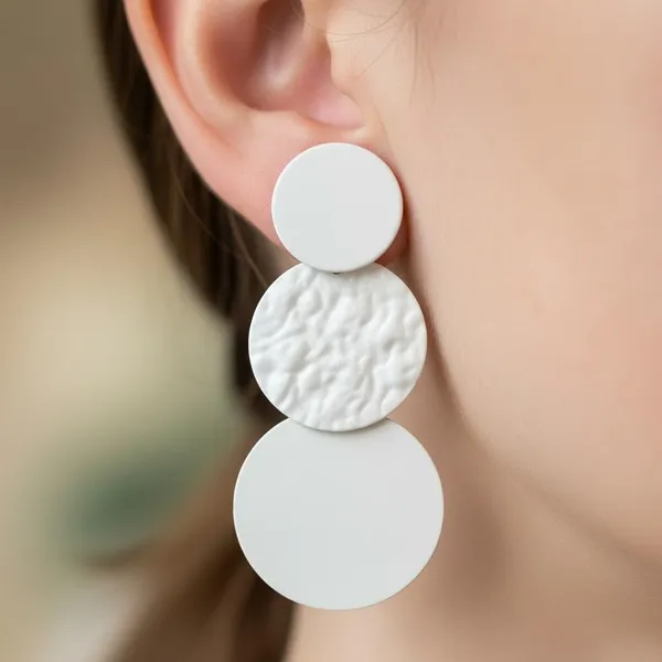 White_Premium_Metal_Earrings_For_Women