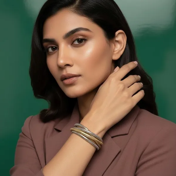Multi-Layer_Gold_&_Silver_Bracelet_Set_|_Stylish_Stackable_Bangles_For_Women_|_Minimal_Modern_Wrist_Jewellery