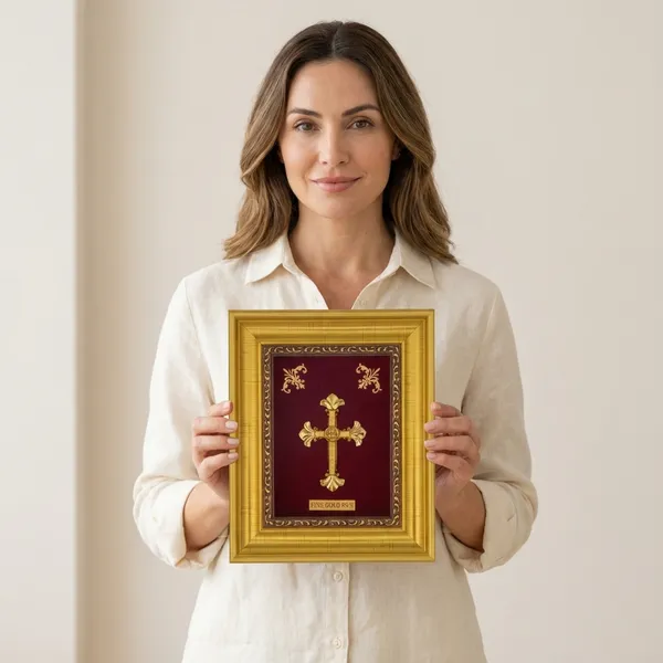 Fine_Gold_Cross_Wall_Frame_Religious_Christian_Decor