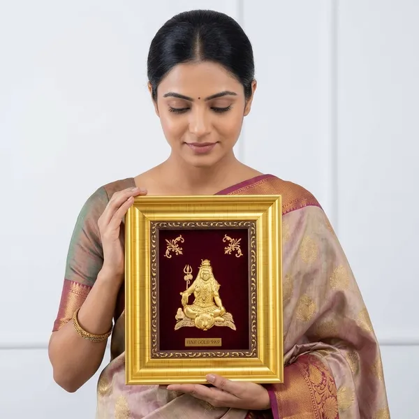 Fine_Gold_Shiva_Meditation_Wall_Frame_Religious_Decor