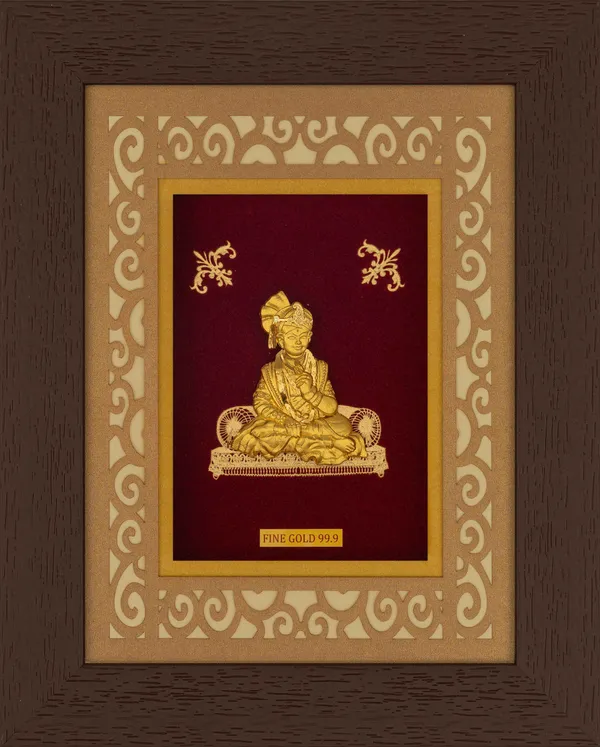 Swaminarayan_Fine_Gold_Foil_Religious_Spiritual_Wall_Decor