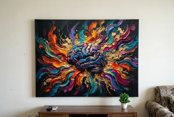 Muralkart_Vibrant_Abstract_Brain_Art_Canvas_Wall_Painting