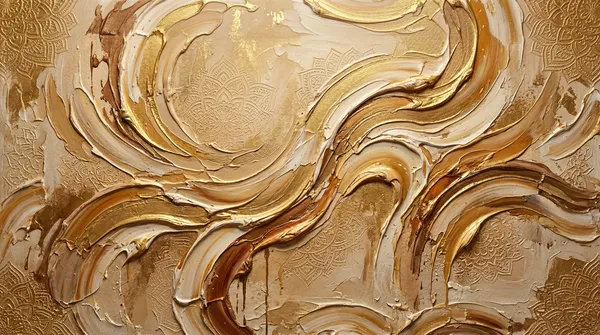 Muralkart_Abstract_Gold_Swirl_Textured_Canvas_Wall_Art_-_Luxury_Modern_Home_Decor