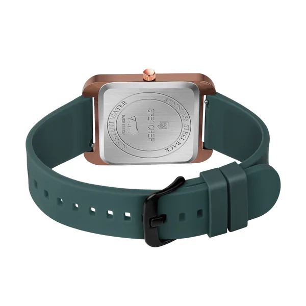 Spencher_Exclusive_Platinum_Silicon_Strap_Analog_Display_Green_Color_Analog_Watch__-_For_Men_&_Women_SIlicon_Strap