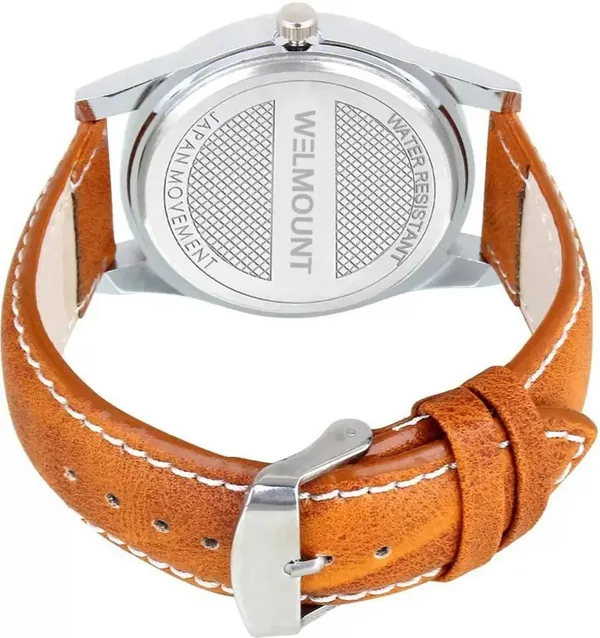 White_Smw_Jai_Bhim_9322_Tan_Color_Strap_Analog_Watch_For_Men