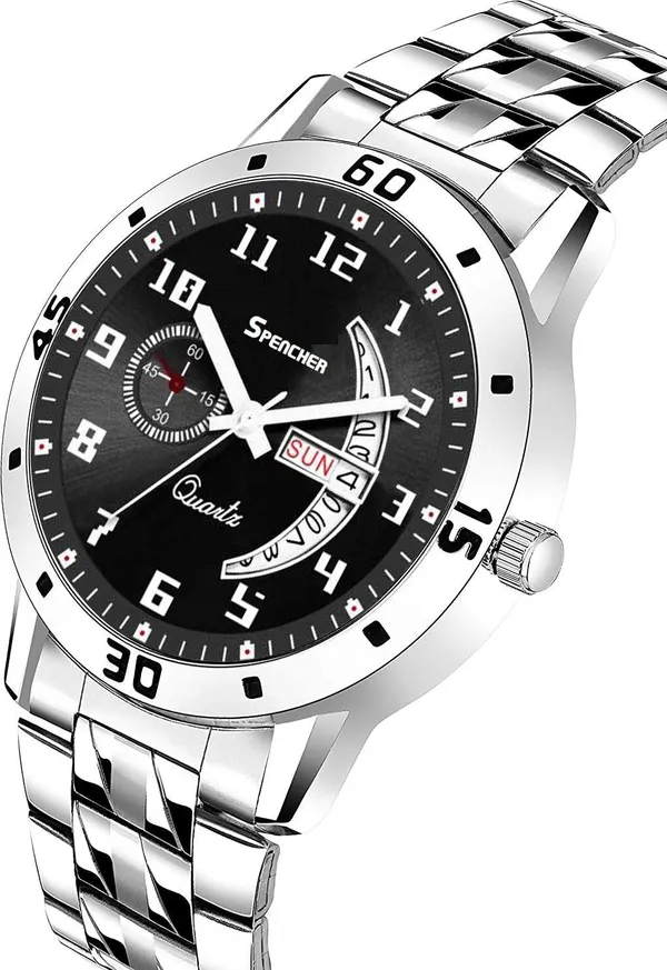 Black_Swm_1187Sm01_Stainless_Steel_Dial_Casual_Analog_Watch_For_Men