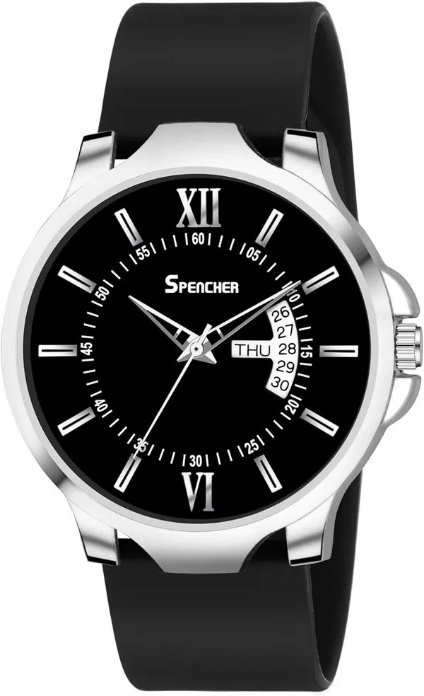 Black_Antique_2_Day_And_Date_Softest_Silicone_Strap_Analog_Watch_For_Men
