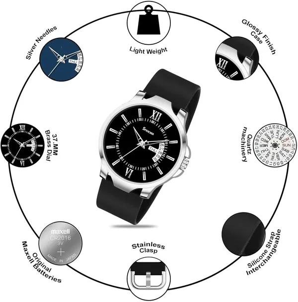 Black_Antique_2_Day_And_Date_Softest_Silicone_Strap_Analog_Watch_For_Men