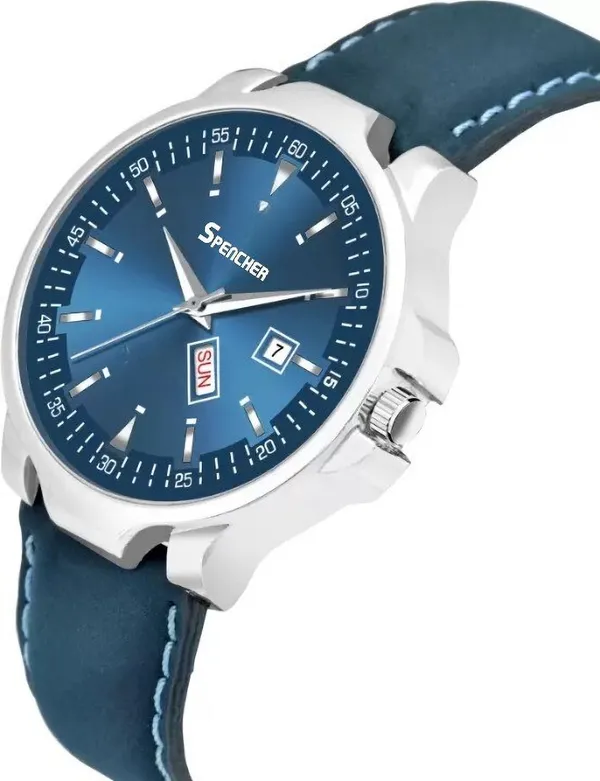 Blue_Bleed_Day_And_Date_Functioning_Strap_Adult_Quartz_Analog_Watch_For_Men