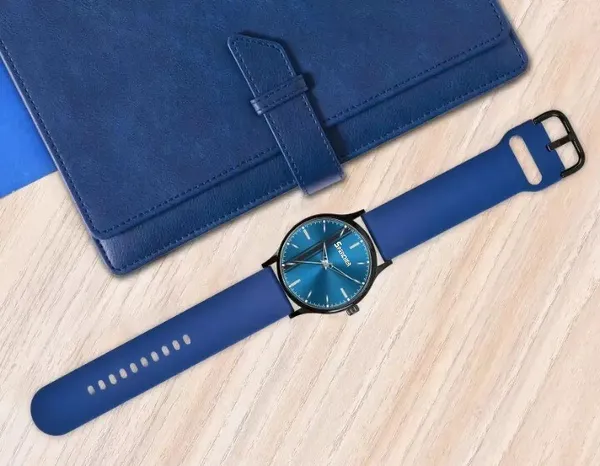 Blue_Pvc_Silicone_Black_Bue_Dial_Strap_Analog_Watch_For_Men