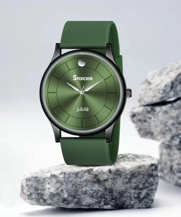 Green_Pvc_Silicone_Black_Dial_Strap_Analog_Watch_For_Men