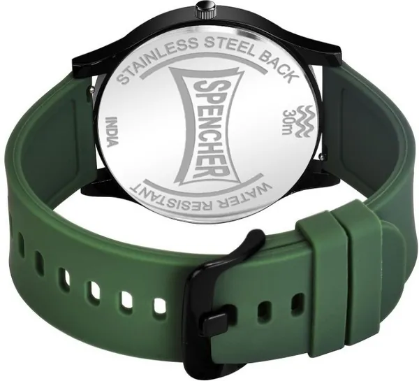 Green_Pvc_Silicone_Black_Dial_Strap_Analog_Watch_For_Men
