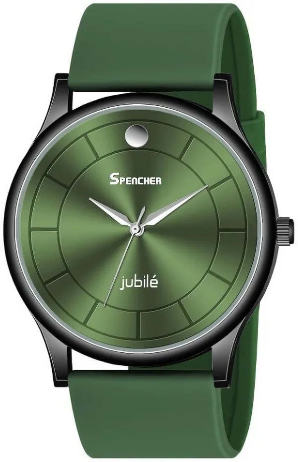Green_Pvc_Silicone_Black_Dial_Strap_Analog_Watch_For_Men