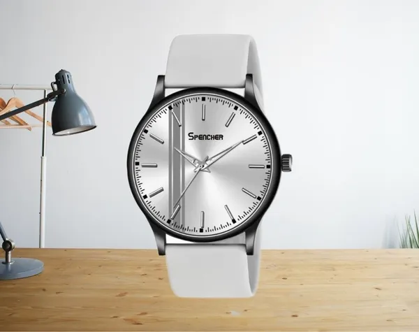Silver_Pvc_Silicone_Black_Grey_Dial_Strap_Analog_Watch_For_Men