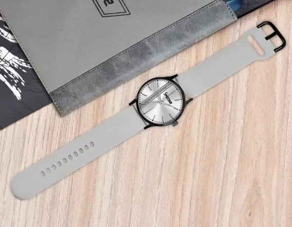 Silver_Pvc_Silicone_Black_Grey_Dial_Strap_Analog_Watch_For_Men