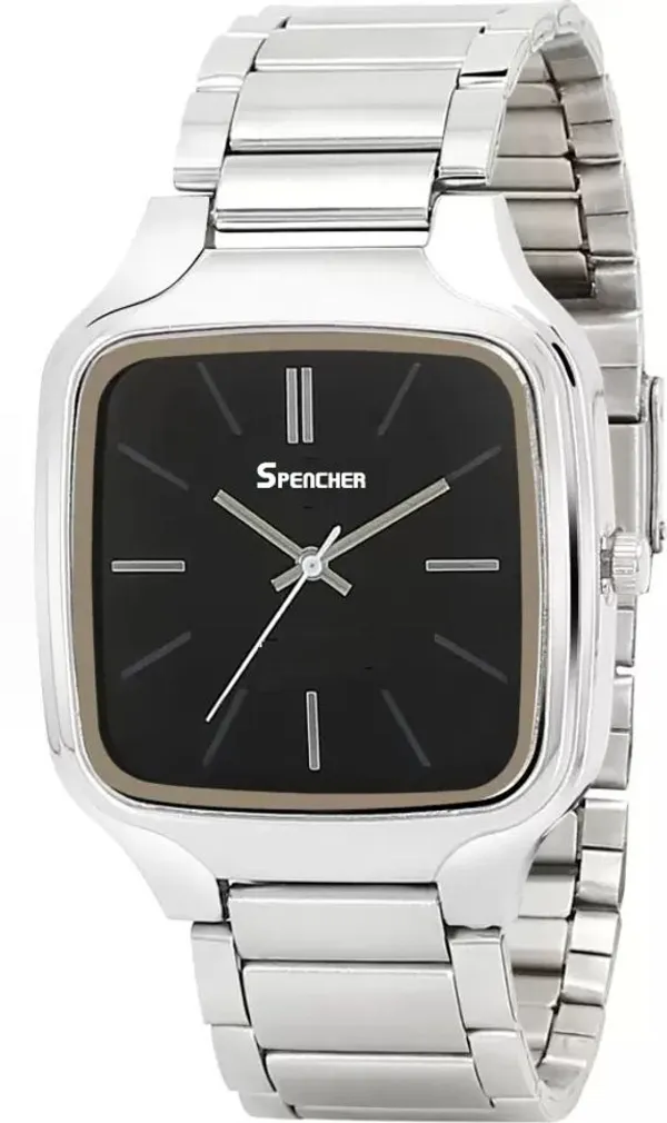 Black_Ft3027_New_Designer_Square_Dial_Stianless_Steel_Adjustable_Chain_Analog_Watch_For_Men