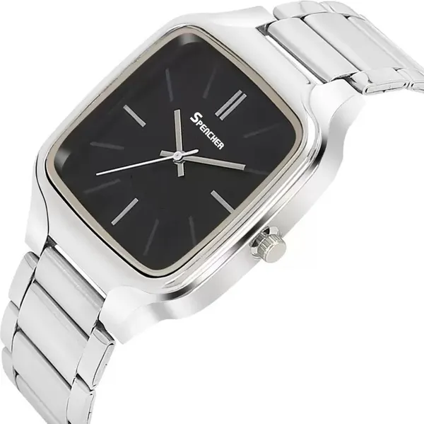 Black_Ft3027_New_Designer_Square_Dial_Stianless_Steel_Adjustable_Chain_Analog_Watch_For_Men