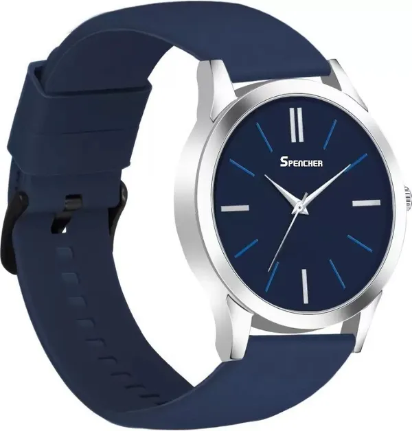 Blue_Pvc_Silicone_Black_Dial_Strap_Analog_Watch_For_Men