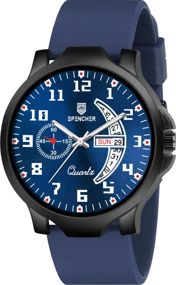 Blue_Sw1111_Day_And_Date_Softest_Silicone_Strap_Bestseller_Working_Analog_Watch_For_Men