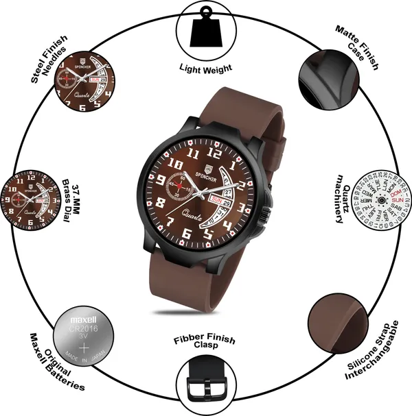 Brown_Sw1111_Day_And_Date_Softest_Silicone_Strap_Bestseller_Working_Analog_Watch_For_Men