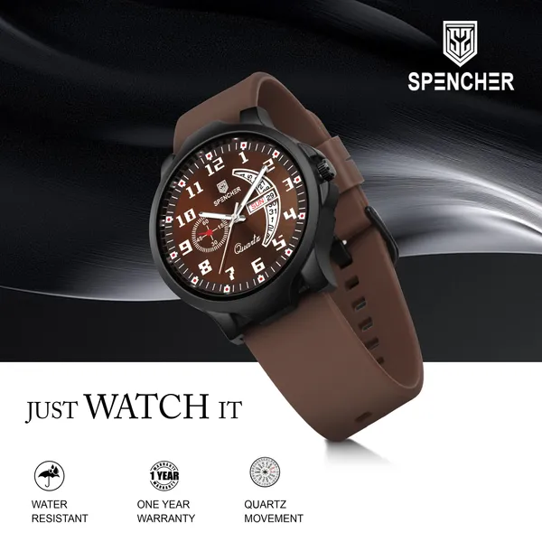 Brown_Sw1111_Day_And_Date_Softest_Silicone_Strap_Bestseller_Working_Analog_Watch_For_Men