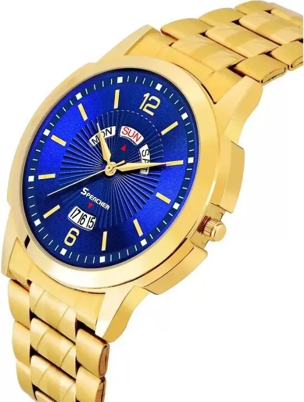 Blue_Premium_Gold_Plated_Dial_Golden_Date_Functioning_Analog_Watch_For_Men