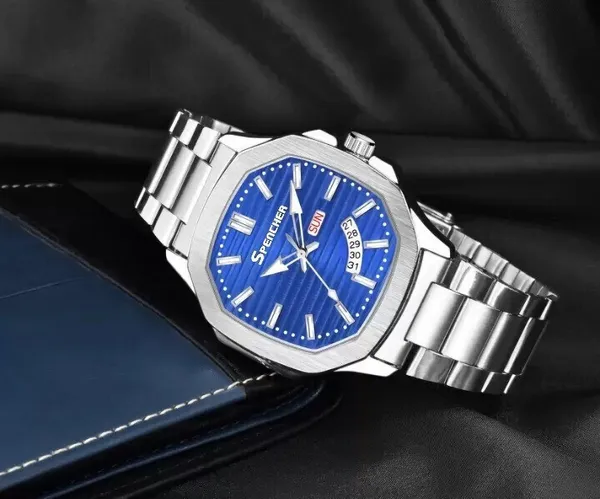 Blue_Otus_Silver_Dial_Date_And_Day_Function_Analog_Watch_For_Men