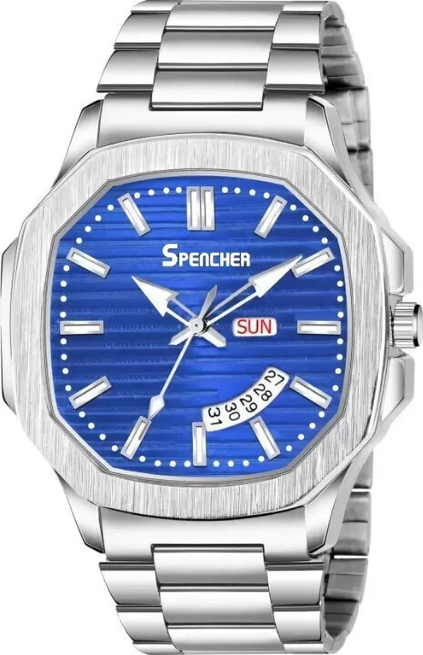 Blue_Otus_Silver_Dial_Date_And_Day_Function_Analog_Watch_For_Men