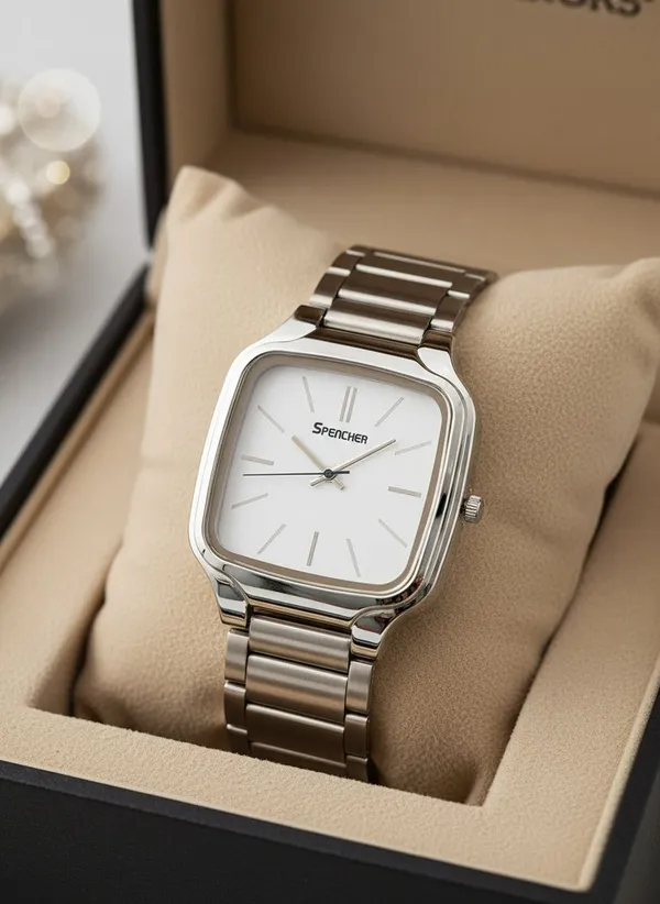 White_Analog_Watch_For_Men