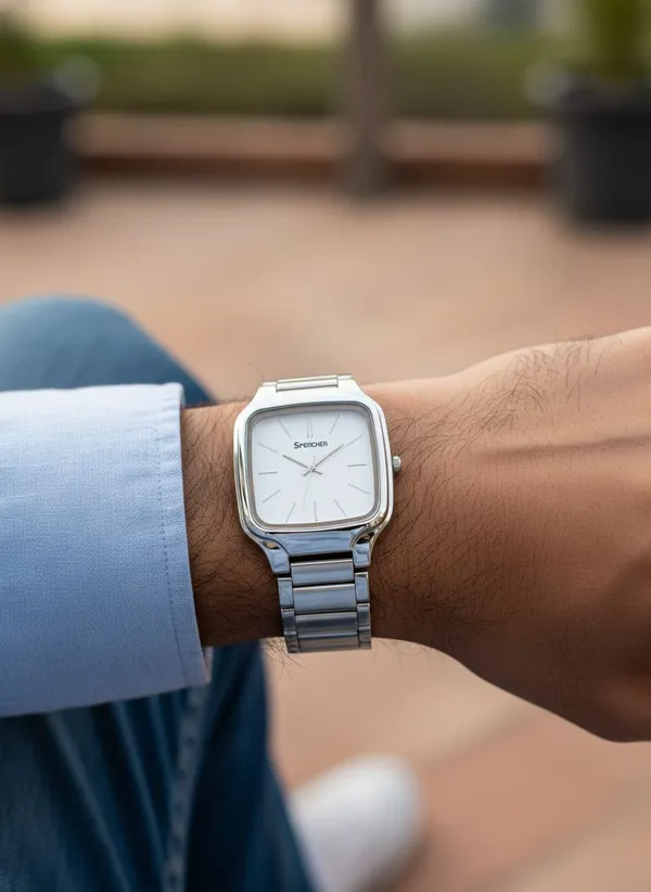White_Analog_Watch_For_Men