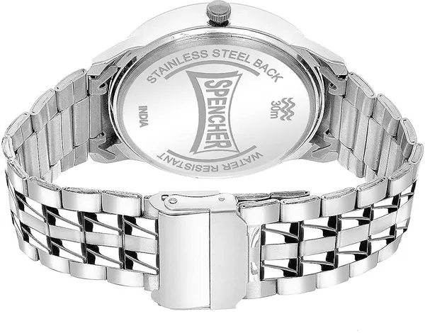White_1187Sm_Stainless_Steel_Silver_Dial_Casual_Analog_Watch_For_Men