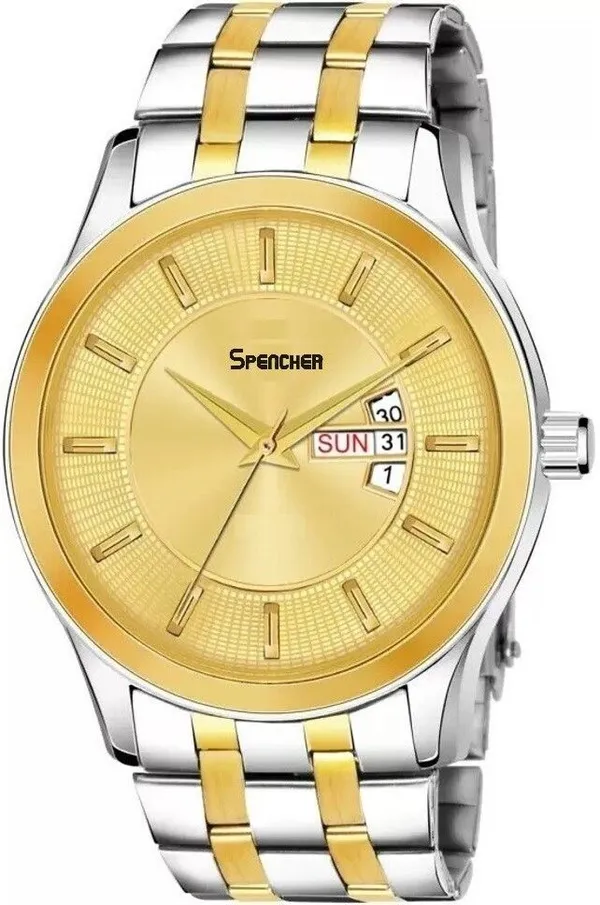 Golden_Smw_1627_Dial_Double_Tone_Chain_Analog_Watch_For_Men