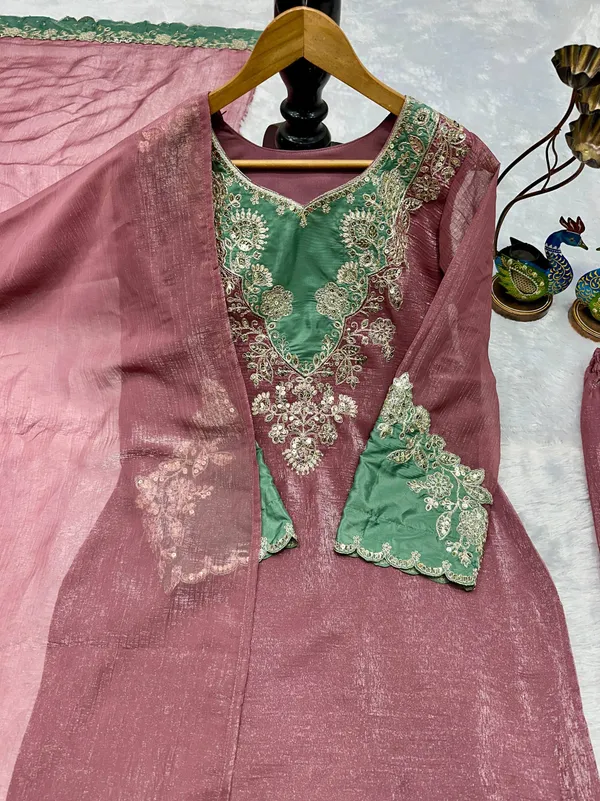 Pink_Premium_Embroidered_Chanderi_Silk_Palazzo_Suit_For_Women